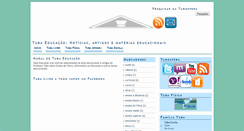 Desktop Screenshot of educa.tubalivre.com